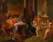 Ercole e Teseo nel palazzo del re Pittèo - Louis Masreliez — vista dell’opera