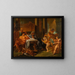 Ercole e Teseo nel palazzo del re Pittèo - Louis Masreliez — quadro incorniciato alla parete
