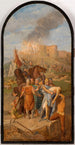 Saint Louis enterre les pestiférés à Damiette - Louis Matout — vista dell’opera