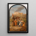 Saint Louis enterre les pestiférés à Damiette - Louis Matout — quadro incorniciato alla parete