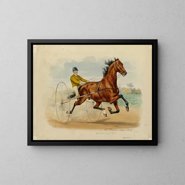 Istanbul - Louis Maurer — quadro incorniciato alla parete