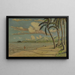 Plage à Apia Samoa - Louis Michel Eilshemius — quadro incorniciato alla parete