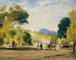 Taxis à louer - Louis Michel Eilshemius — vista dell’opera
