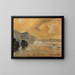 Costa rocciosa - Louis Michel Eilshemius — quadro incorniciato alla parete