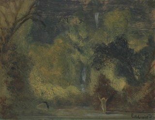 La piscina - Louis Michel Eilshemius — vista dell’opera