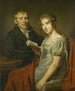 Hendrik Arend van den Brink 1783-1852 e sua moglie Lucretia Johanna van de Poll 1790-1850 - Louis Moritz — vista dell’opera