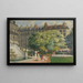 Le square de la Trinité, le bassin - Louis Paviot — quadro incorniciato alla parete