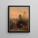 Fiori dei prati - Louis Prang — quadro incorniciato alla parete