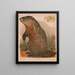 Marmotte - Louis Prang Co — quadro incorniciato alla parete