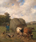 Carro di fieno - Louis Robbe — vista dell’opera