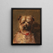 Petit chéri au collier rouge - Louis Robert Heyrault — quadro incorniciato alla parete