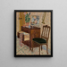 Interno - Louis Thévenet — quadro incorniciato alla parete