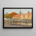 Quai a Bruges - Louis Titz — quadro incorniciato alla parete