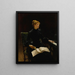La leçon de piano - Louis Tribout — quadro incorniciato alla parete