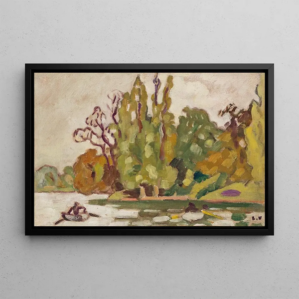 Bois de Boulogne - Louis Valtat — quadro incorniciato alla parete