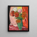 Dahlias brocca verde - Louis Valtat — quadro incorniciato alla parete