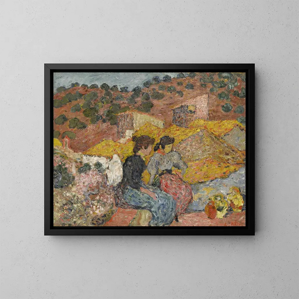 Fontaine espagnole - Louis Valtat — quadro incorniciato alla parete
