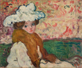 Donna con la cuffia - Louis Valtat — vista dell’opera