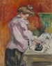 La Repasseuse - Louis Valtat — vista dell’opera