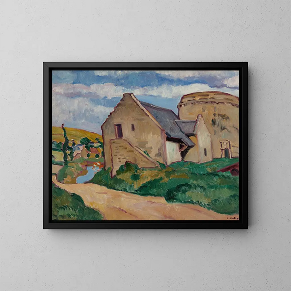 La tour en Normandie - Louis Valtat — quadro incorniciato alla parete