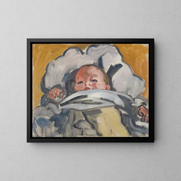 Il bambino - Louis Valtat — quadro incorniciato alla parete