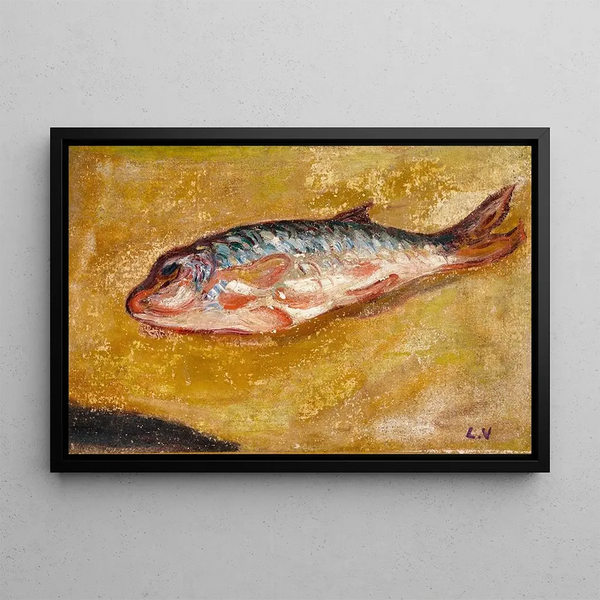Il pesce - Louis Valtat — quadro incorniciato alla parete
