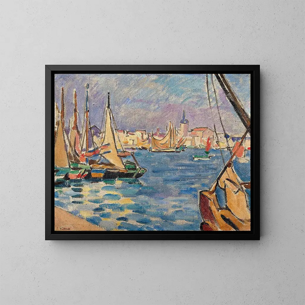 Les Sables-d'Olonne - Louis Valtat — quadro incorniciato alla parete
