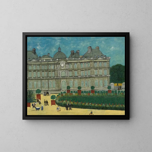 Le Luxembourg - Louis Vivin — quadro incorniciato alla parete