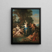 Pan e Syrinx - Louis de Boullogne il Giovane — quadro incorniciato alla parete