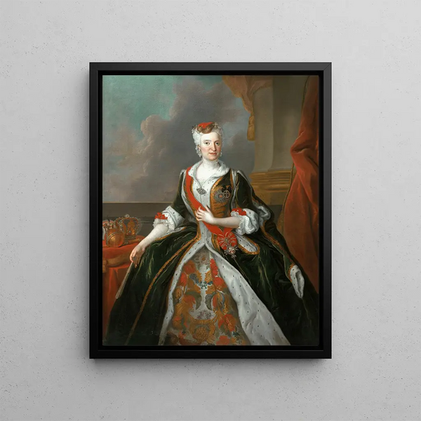 Louis de Silvestre - Portrait of Maria Josepha of Austria.webp