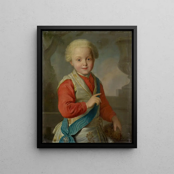 Louis de Silvestre - Portrait of a Prince.webp