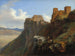 Vista del Castello di San Giuliano vicino a Trapani, Sicilia - Louise-Joséphine Sarazin de Belmont — vista dell’opera