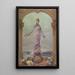 Allégorie della Città di Parigi - Louise Abbéma — quadro incorniciato alla parete