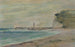 Paesaggio di spiaggia a Fécamp - Louise Abbema — vista dell’opera