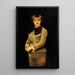 Ritratto di Jeanne Samary 1857-1890 socia della Comédie-Française - Louise Abbema — quadro incorniciato alla parete