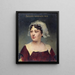 Ritratto di Pauline Granger 1833-1913 Socia della Comédie-Française - Louise Abbema — quadro incorniciato alla parete