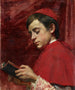 Ragazzo Corista Lettura - Louise Amans — vista dell’opera