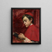 Ragazzo Corista Lettura - Louise Amans — quadro incorniciato alla parete