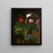 Oranger Streptocarpus Oleandro Un Calla Lily E Fiori Di Cactus - Louise Garlieb — quadro incorniciato alla parete