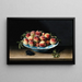 Nature morte con pesche in una porcellana Ming cinese su un tavolino - Louise Moillon — quadro incorniciato alla parete
