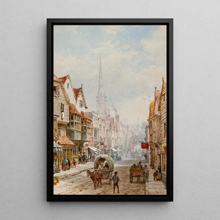 Louise Rayner - High Street Salisbury.webp