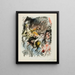 Alla corte di Dresda - Lovis Corinth — quadro incorniciato alla parete