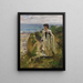 sulla spiaggia del Mar Baltico - Lovis Corinth — quadro incorniciato alla parete