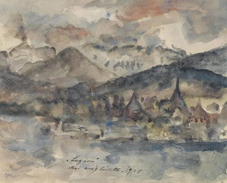 Lovis Corinth - Blick Auf Luzern View Of Lucerne.webp