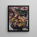 Fiori in un secchio di bronzo - Lovis Corinth — quadro incorniciato alla parete