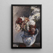 Chrysanthèmes dans le pichet - Lovis Corinth — quadro incorniciato alla parete