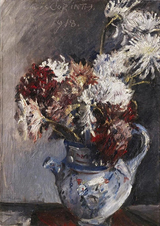 Lovis Corinth - Chrysanthemen im Krug.webp