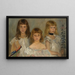 Tre bambine - Lovis Corinth — quadro incorniciato alla parete