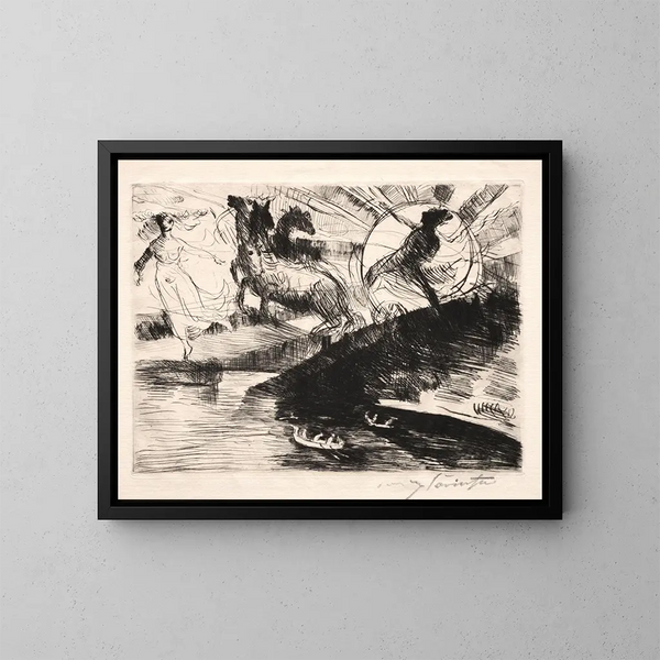 Hélios - Lovis Corinth — quadro incorniciato alla parete