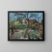 Paesaggio all'inizio della primavera - Lovis Corinth — quadro incorniciato alla parete